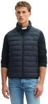 Steppweste MARC O'POLO, Herren, Gr. L (52), blau (schwarz night), Obermaterial: 100%