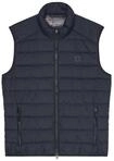 Steppweste MARC O'POLO "Steppweste Woven Outdoor Vest 1er Pack", Herren, Gr. L, blau,