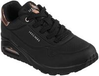 Sneaker SKECHERS "UNO GOLDEN AIR", M&auml;dchen, Gr. 41, schwarz (schwarz uni),
