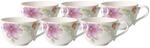 Tasse VILLEROY & BOCH "Kaffee Obertasse Mariefleur Basic 250 ml 6er Set bunt", bunt,