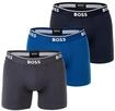 Boxershorts BOSS "Boxershort BoxerBr 3P Power 3er Pack", Herren, Gr. L, blau,