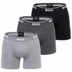 Boxershorts BOSS "Boxershort BoxerBr 3P Power 3er Pack", Herren, Gr. XL, grau,