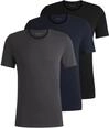 T-Shirt BOSS "Rundhals BOSS ONE", Herren, Gr. L (52), blau (open_blau497), Jersey,