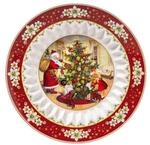 Schale VILLEROY & BOCH "Schale "Bescherung" Toy's Fantasy &oslash; 25,2 cm bunt", bunt,