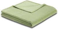 Wohndecke BIEDERLACK "King Fleece", gr&uuml;n (mint), B:150cm L:200cm, Polyester,