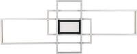TRIO LEUCHTEN LED Deckenleuchte "Irvine", braun (messing matt), 1, H: 6,5cm, 1 Stk.,