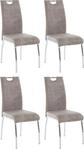 Stuhl HELA "Susi", grau (vintage grau, silberfarben, vintage grau), B:44cm H:98cm