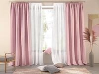 Vorhang OTTO HOME "Parry mit Kr&auml;uselband, 2er Set, blickdicht, Topseller" Gr....