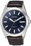 Solaruhr CITIZEN, braun (dunkelbraun, dunkelblau), Armbanduhren, Herren,