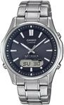 Funkchronograph CASIO FUNK "LCW-M100TSE-1AER", silber (titansilberfarben),