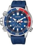Taucheruhr CITIZEN "Promaster Eco-Drive Aqualand 200m", blau, Armbanduhren, Herren,