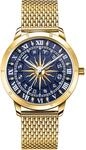Quarzuhr THOMAS SABO "GLAM SPIRIT ASTRO", gold (goldfarben), Armbanduhren, Damen,