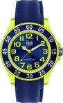 Quarzuhr ICE-WATCH "ICE cartoon - Small - 3H", blau (dunkelblau, neongelb),