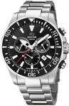 Chronograph JAGUAR, silber (silberfarben, schwarz), Armbanduhren, Herren,