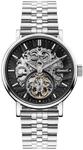Automatikuhr INGERSOLL "The Charles", silber (silberfarben, schwarz), Armbanduhren,