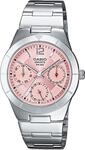 Multifunktionsuhr "LTP-2069D-4AVEG", silber (silberfarben), CASIO TIMELESS