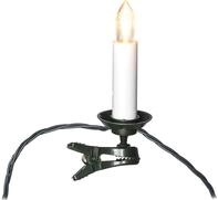 KONSTSMIDE LED-Christbaumkerzen "Weihnachtsdeko, Christbaumschmuck", wei&szlig;, Dioden 25