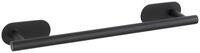Handtuchhalter WENKO "Orea Black", schwarz (schwarz, matt), B:40cm H:4,5cm T:7cm,