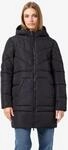 Steppmantel NOISY MAY "NMDALCON L/S LONG JACKET NOOS FWD", Damen, Gr. XS, schwarz,