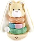 Stapelspielzeug HAPE "Stapel-Langohrhase", bunt, Stapelspielzeug, KinderH:19cm
