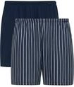 Boxershorts CALIDA "Natural Benefit", Herren, Gr. XL (56), Single Jersey, blau