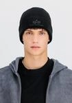 Skim&uuml;tze ALPHA INDUSTRIES "VLC Beanie", Gr. onesize, schwarz, Obermaterial:...