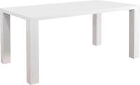 Esstisch SALESFEVER "Esbjerg - Stilvoller Tisch", wei&szlig;, B:180cm H:76cm T:90cm,