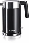 GRAEF Wasserkocher "WK 62", schwarz, B:14,7cm H:25,5cm T:23cm, Wasserkocher,