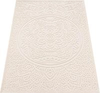 Teppich PACO HOME "Cotton 232", beige (creme), B:200cm H:6mm L:290cm, Polypropylen,