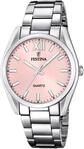 Quarzuhr FESTINA "Boyfriend Collection", silber (silberfarben), Armbanduhren, Damen,