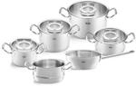 Topf-Set FISSLER "Original-Profi Collection", silber (silberfarben), T&ouml;pfe,