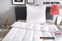 Daunenbettdecke + Kopfkissen OBB "Edition 125 Jahre, Bettendeckenset 2teilig,...