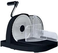 Allesschneider WENKO "Brotschneidemaschine", schwarz (geh&auml;use: schwarz, kurbel: