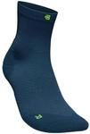Sportsocken BAUERFEIND "Run Ultralight Mid Cut Socks", Herren, Gr. 38-40, blau