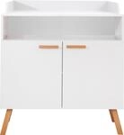 Wickelkommode TRENDTEAM "Mats", wei&szlig;, B:96cm H:105cm T:78cm, Holzwerkstoff,