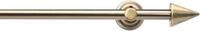 Gardinenstange LIEDECO Gr. 1, gold (antikmessingfarben), L:120cm &Oslash;:12mm, Metall,