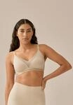 B&uuml;gelloser BH NATURANA "The Monday", Damen, Gr. 85, Cup C, beige (hellbeige),