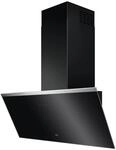AEG Wandhaube "DVE5961HB", Energieeffizienz: A, silber (schwarz, edelstahl), B:90cm