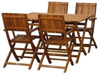 Garten-Essgruppe SIENA GARDEN "Falun SET", beige (natur), Sitzm&ouml;bel-Sets,