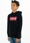 Kapuzensweatshirt LEVI'S KIDS "LVB BATWING PULLOVER HOODIE", Jungen, Gr. 6/116,