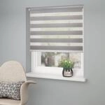 Doppelrollo OTTO HOME "Jan" Gr. 1, grau (hellgrau), B:40cm H:130cm, Polyester,