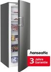HANSEATIC Gefrierschrank, Energieeffizienz: D, silber (silberfarben), B:54cm