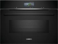 SIEMENS Backofen mit Mikrowelle "CM776GKB1", schwarz, B:59,4cm H:45,5cm T:54,8cm,