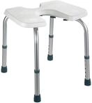 Hygienehocker WENKO "Secura", wei&szlig;, B:46cm T:53,5cm, Duschhocker,...