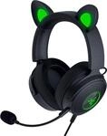 RAZER Gaming-Headset "Kraken Kitty V2 Pro", gr&uuml;n (gr&uuml;n, schwarz), Kopfh&ouml;rer,
