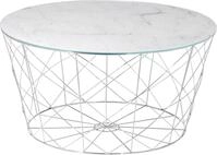 Couchtisch SALESFEVER "Caorle Coffeetable: Harmonisches Wohnambiente", wei&szlig;...