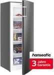 HANSEATIC Gefrierschrank, Energieeffizienz: D, silber (silberfarben), B:54,4cm