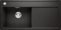 K&uuml;chensp&uuml;le BLANCO "ZENAR XL 6 S-F", schwarz, B:98,75cm H:19cm T:49,75cm,