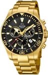 Chronograph JAGUAR, gold (goldfarben, schwarz), Armbanduhren, Herren, Chronograph,