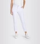 Chinohose MAC "CHINO turn up", Damen, Gr. 36, N-Gr, wei&szlig;, Web, Obermaterial:...